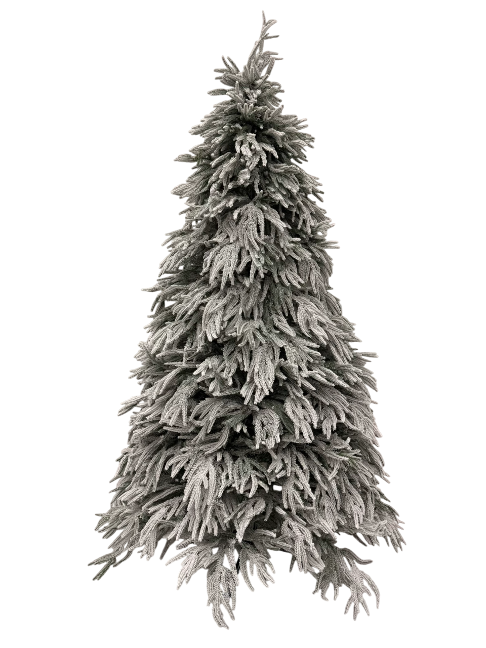 270სმ დათოვლილი ნაძვის ხე სრულად სილიკონის ტოტებით