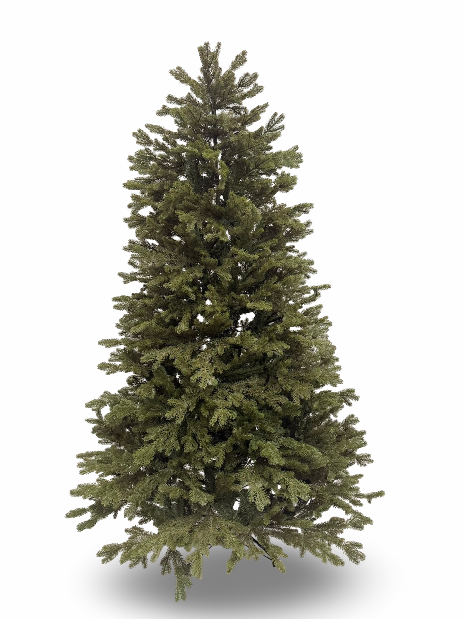 240სმ მწვანე ნაძვის ხე სილიკონის ტოტებით