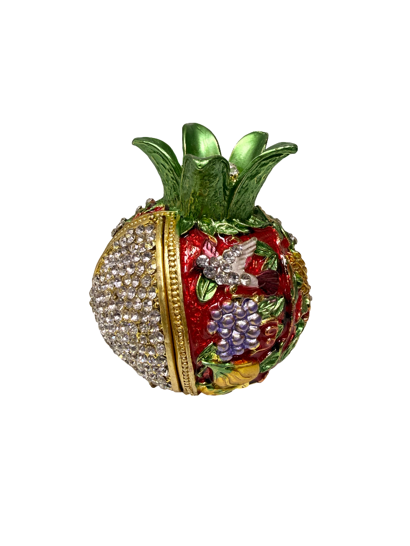 სვაროვსკის დეკორატიული ბროწეული ზარდახშა